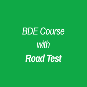 BDE Course (Available Virtually) with Road Test - RoadAware Oakville Driving School